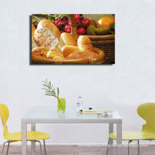 Decorative Food Canvas Painting With Stretched Frame